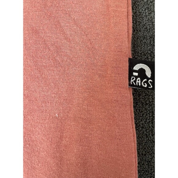 Rags to Raches 6-12M Romper Solid Terra Cotta Color - Picture 6 of 8